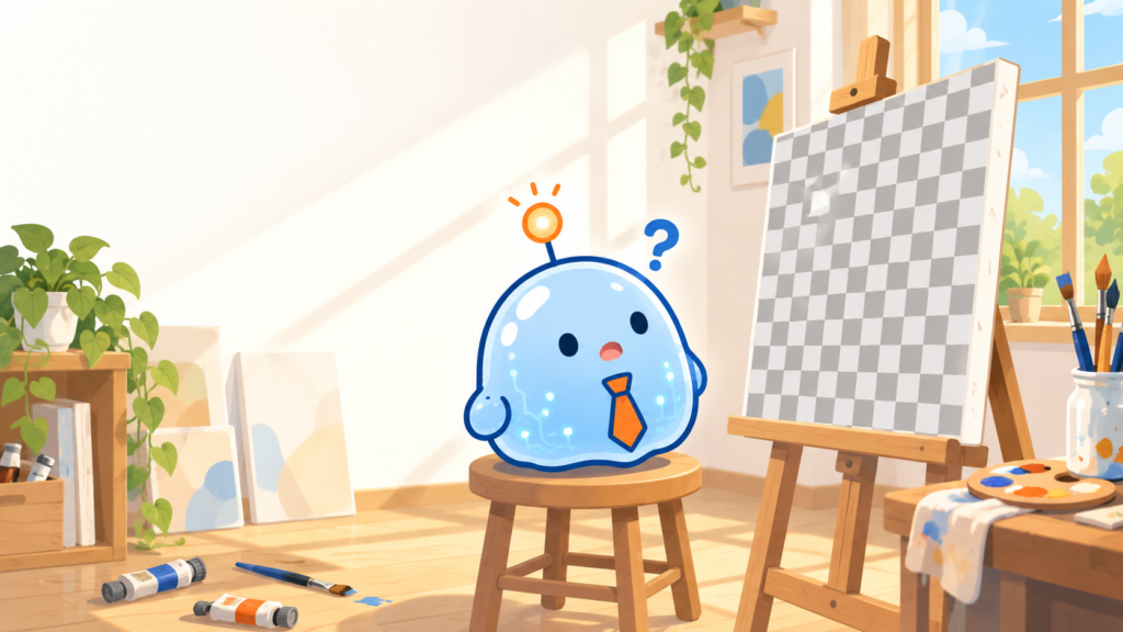 「透過PNGで」と頼んだら、市松模様が描いてあった｜AI画像が本当に透明か10秒で確かめる方法